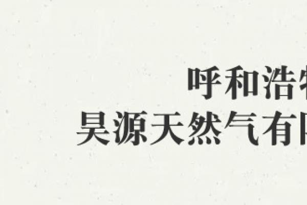 呼和浩特市昊源天然气有限责任公司